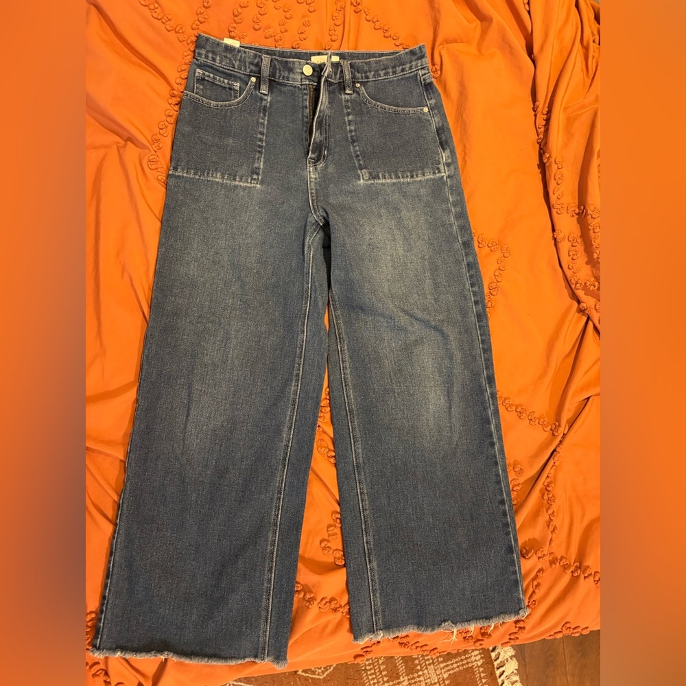 American Eagle Wide-Leg Denim Jeans